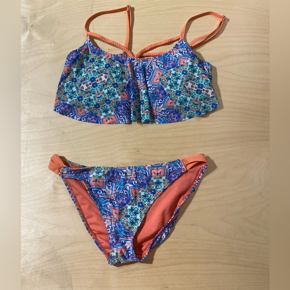 True Craft Two Piece Swimsuit Top XL Bottom L (JI) - Picture 2 of 11